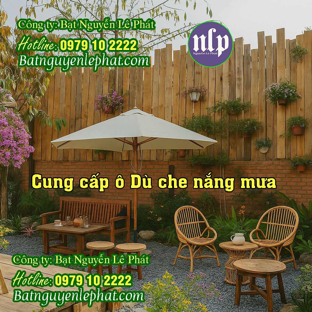 Giá Dù Che Nắng Ngoài Trời Tại Quận 12