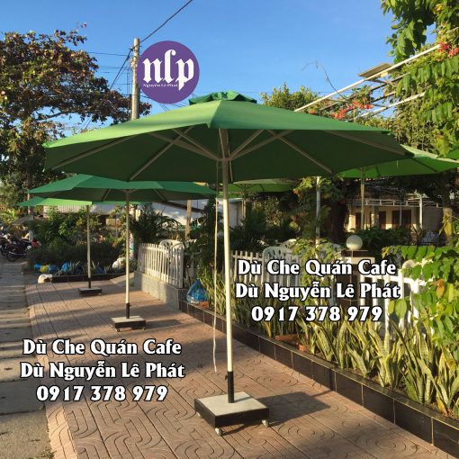 Dù che nắng mưa quán cafe giá rẻ