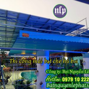 Bạt kéo che nắng hồ bơi - 0979102222