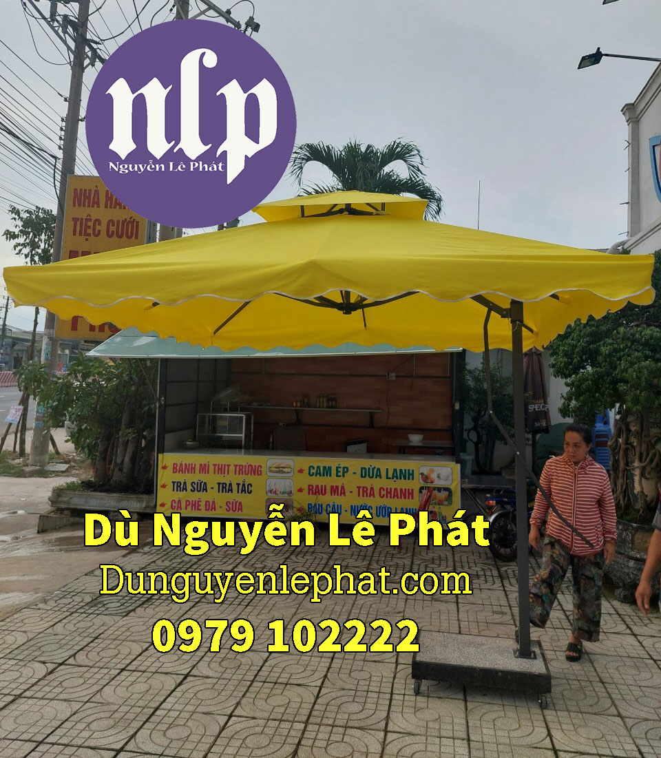 Dù Che Nắng Quán Cafe Ngoài Trời Quận 2 TPHCM Dù che quán cafe