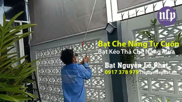 Bạt Mái Thả Tự Cuốn tại Bình Phước, Bạt Kéo Ngoài Trời Bình Phước