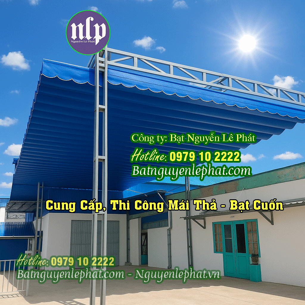 Bạt Kéo Ngoài Trời, Báo Giá Thi Công Bạt Kéo Di Động Che Nắng Mưa
