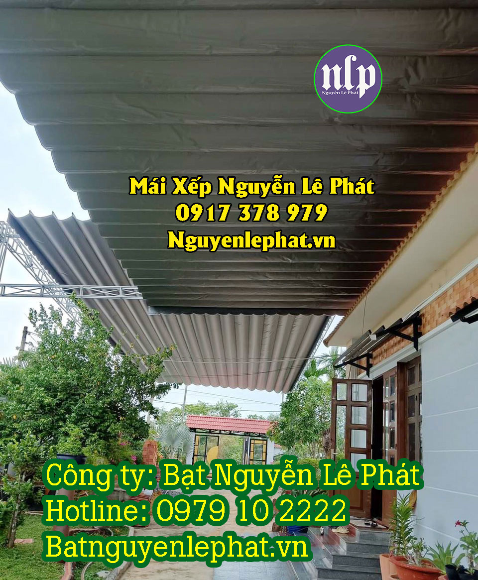 Lám mái bạt xếp di động Thuận An - 0979102222