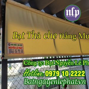 Bạt thả che nắng mưa ngoài trời - 0979 102222