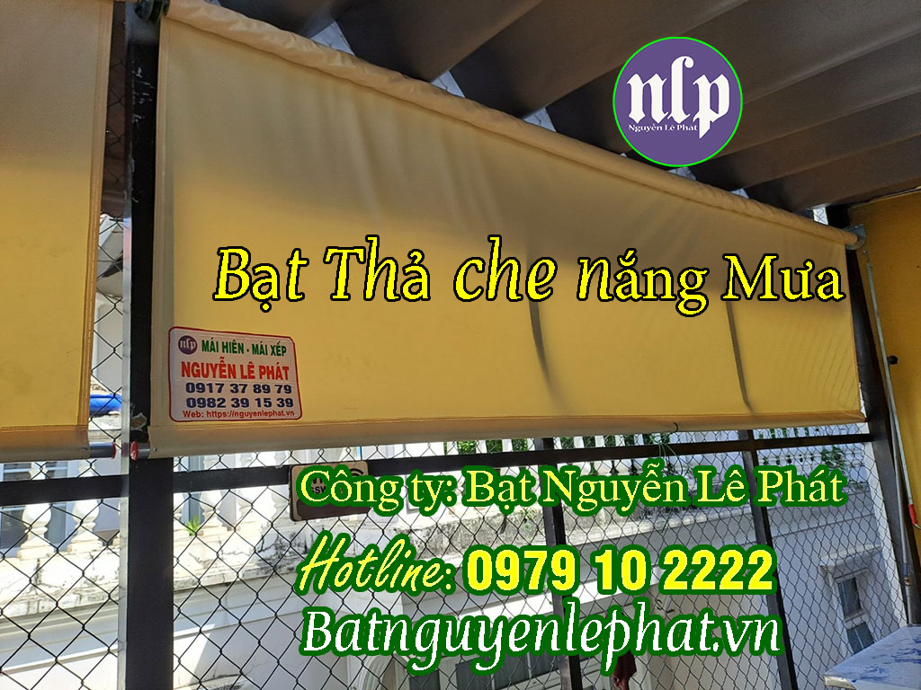 Bạt thả che nắng mưa ngoài trời - 0979 102222