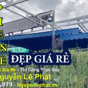 Lắp đặt mái xếp tại Hóc Môn