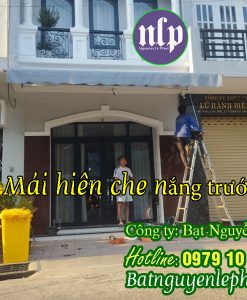 Mái hiên che nắng trước nhà - 0979 102222