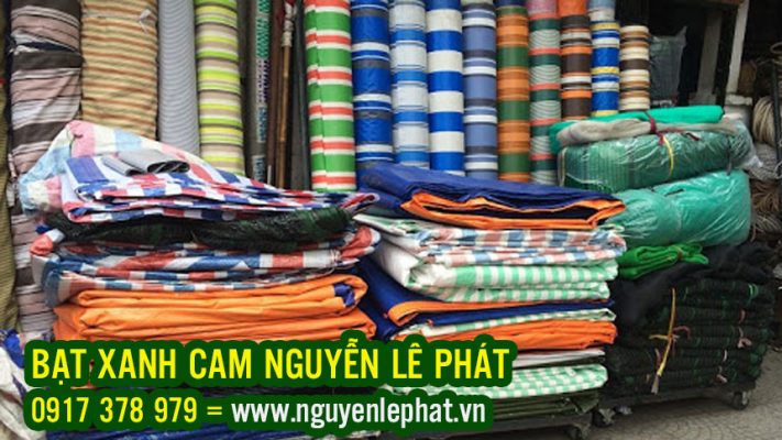 Bạt Xanh Cam Phơi Cafe, Bạt Xanh Cam Phơi Nông Sản, Bạt Xanh Cam Che Phủ Công Trình