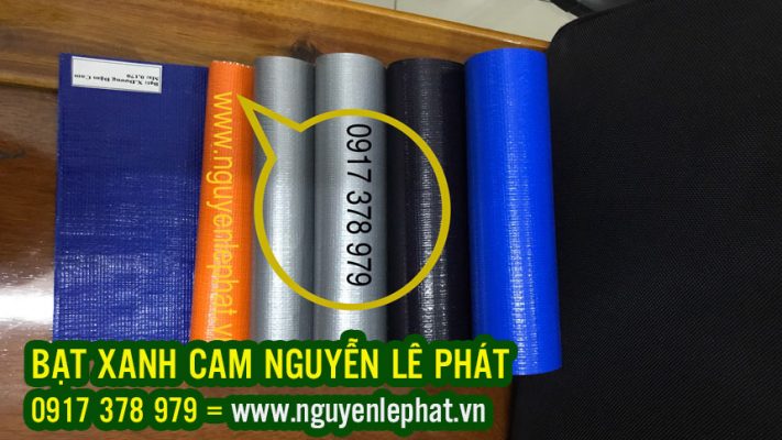 Bạt Xanh Cam Phơi Cafe, Bạt Xanh Cam Phơi Nông Sản, Bạt Xanh Cam Che Phủ Công Trình