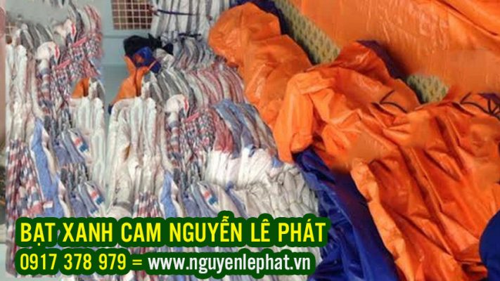 Bạt Xanh Cam Phơi Cafe, Bạt Xanh Cam Phơi Nông Sản, Bạt Xanh Cam Che Phủ Công Trình