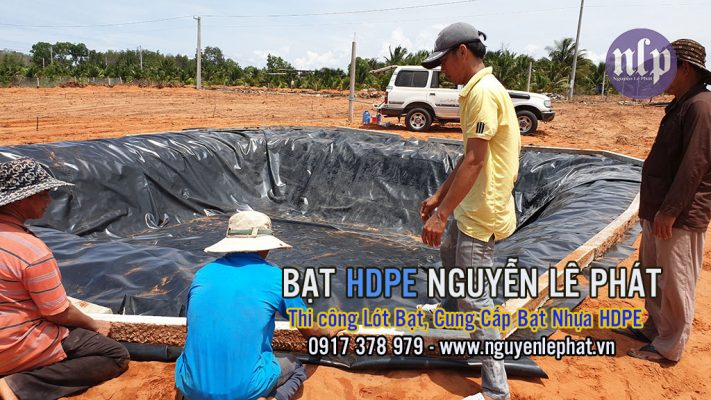 Cung Cấp Bạt Lót Hồ Chứa Nước Nuôi Cá KOI, Bạt Lót Hồ Bình Dương Giá Rẻ