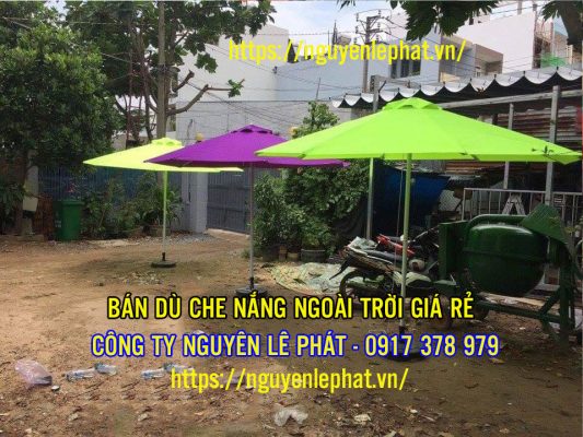 Báo giá dù che nắng ngoài trời tphcm, Báo giá dù che nắng - Du che nang gia bao nhieu Báo giá dù che nắng mưa ngoài trời loại lớn và nhỏ mới nhất