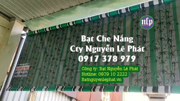 Bạt che nắng mưa, bạt mái thả che tự cuốn Quận 12 tphcm