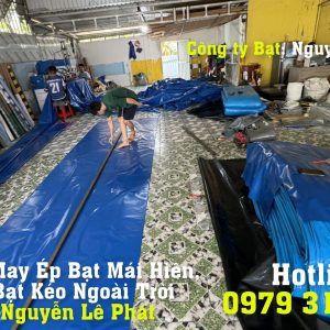 May Bạt Mái Hiên Mái Xếp Bạt Che Nắng Mưa Tự Cuốn Tại Sóc Trăng