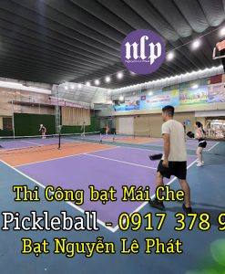 Thi Công Mái Bạt Che Sân Chơi Pickleball Tennis tại Phú Quốc Kiên Giang