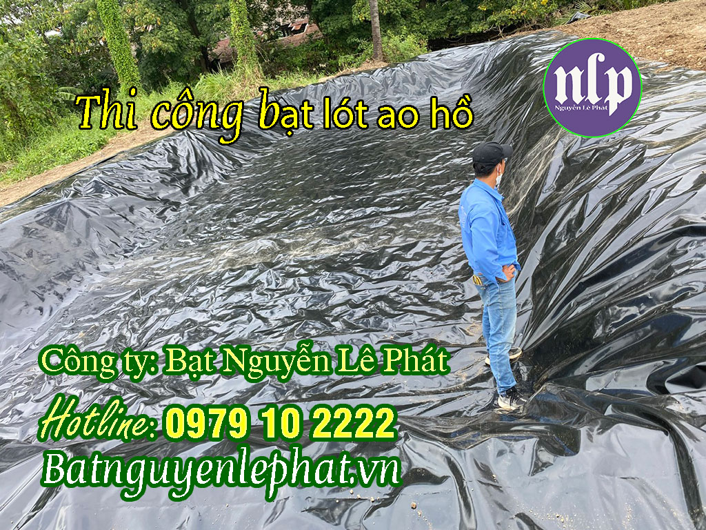 Thi công hàn bạt ao hồ - 0979 102222