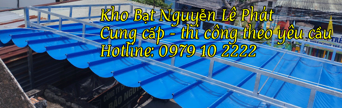 Cung cấp bạt che, thi công bạt xếp