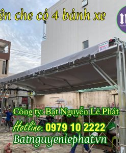 Làm mái hiên che di động chữ A Quận 7 TPHCM