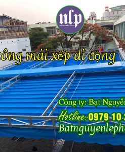 Bạt Kéo Lùa Xếp Di Động Che Ngoài Trời Tại Xuyên Mộc, Đất Đỏ, Bà Rịa