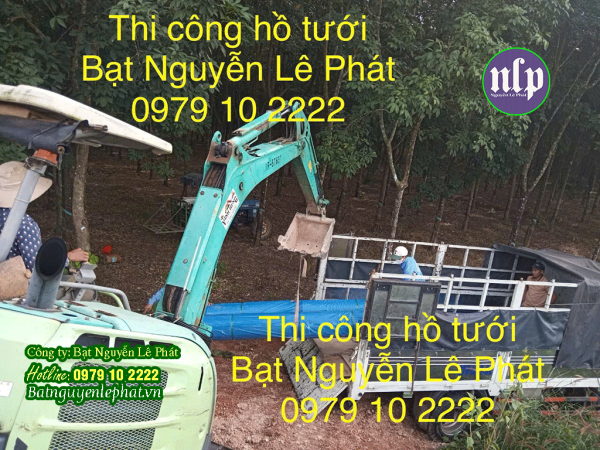 Bạt lót hồ Đắk Lắk, Bạt lót ao chứa nước tưới cây nuôi cá tại Đắk Lắk