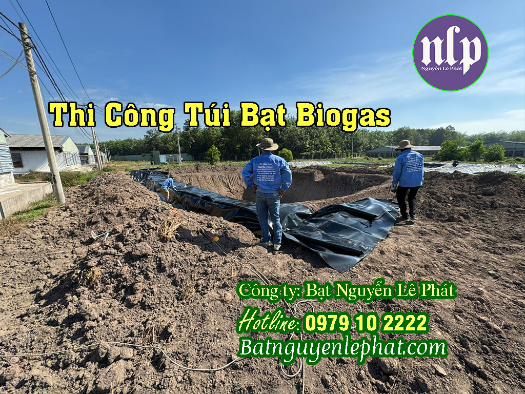 Túi Biogas tại Lộc Ninh, Bình Phước