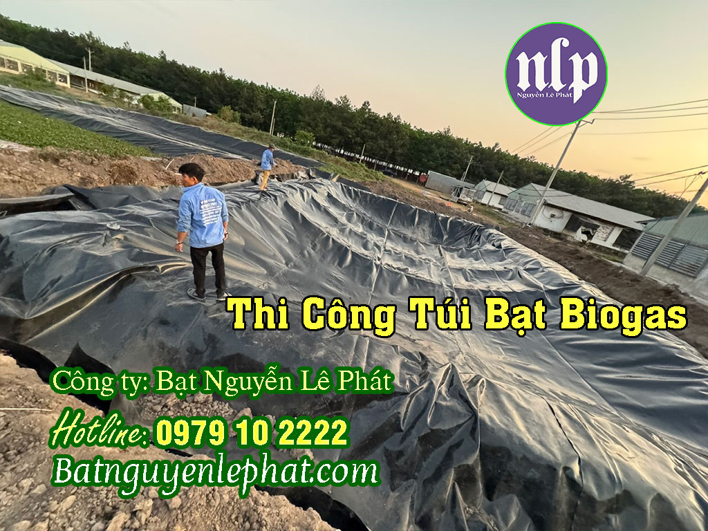 Túi Biogas tại Lộc Ninh, Bình Phước