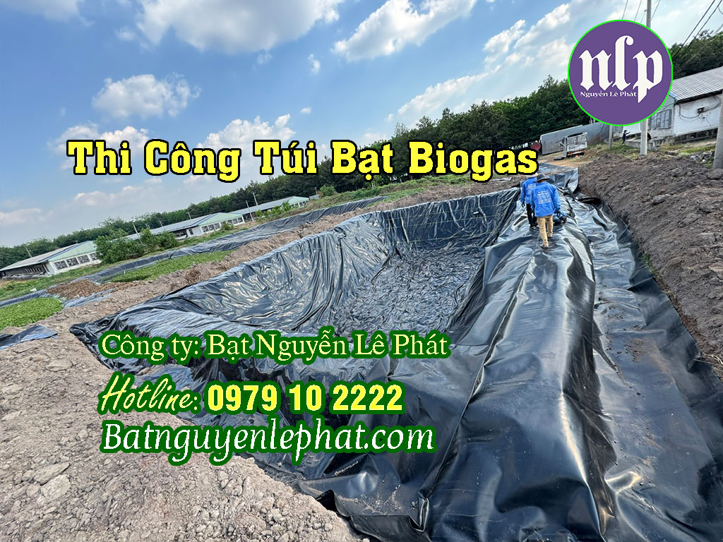 Túi Biogas tại Lộc Ninh, Bình Phước