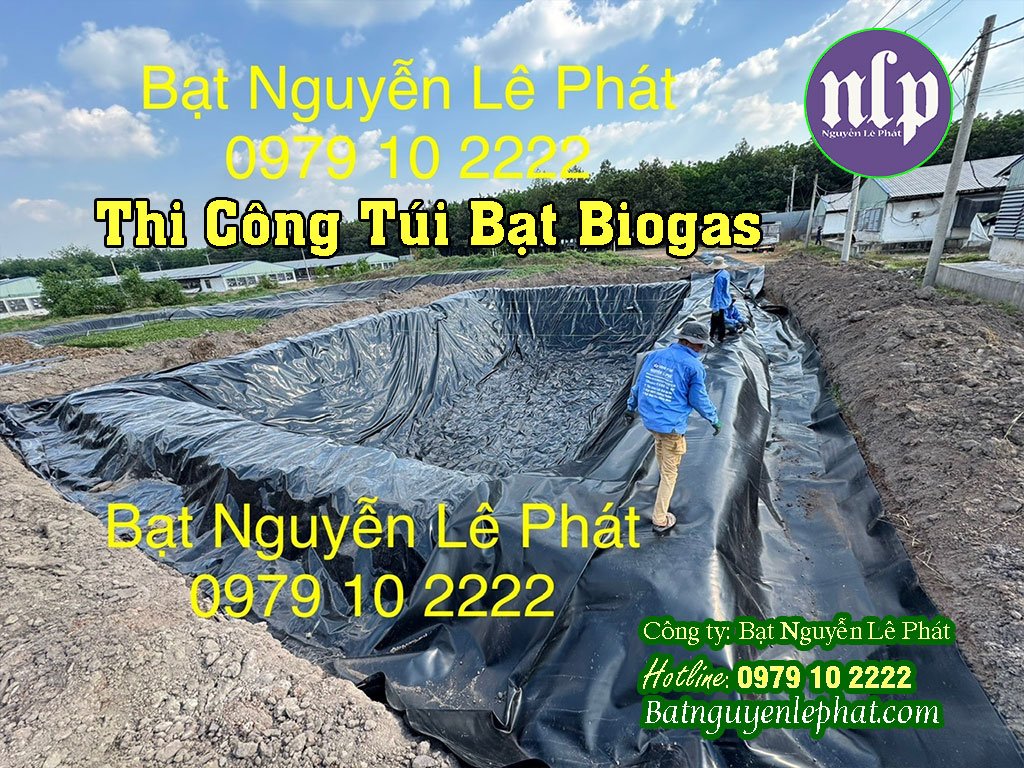 Túi Biogas tại Lộc Ninh, Bình Phước