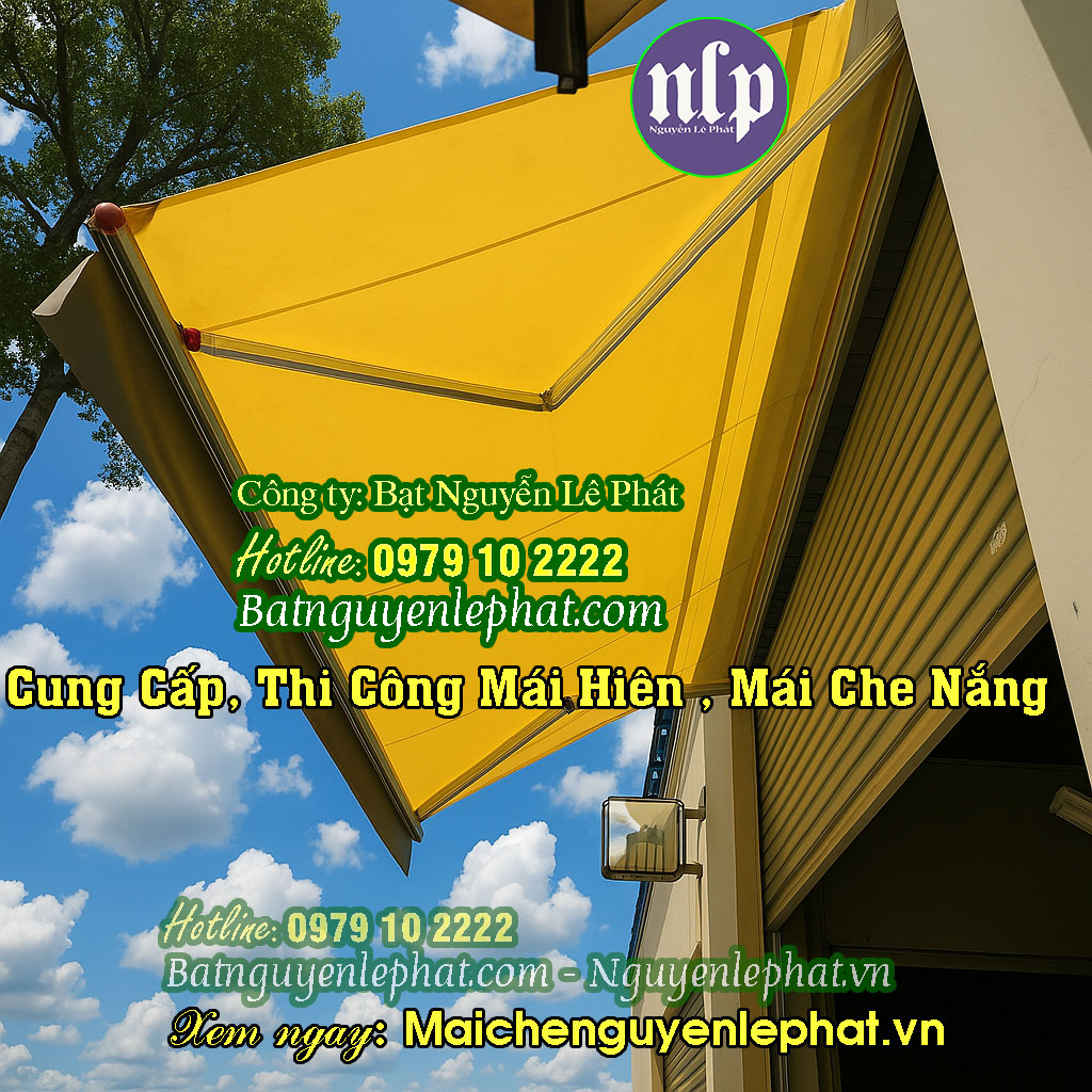 Lắp bạt mái hiên quay tay Quận 12 Lắp bạt mái hiên quay tay Quận 12