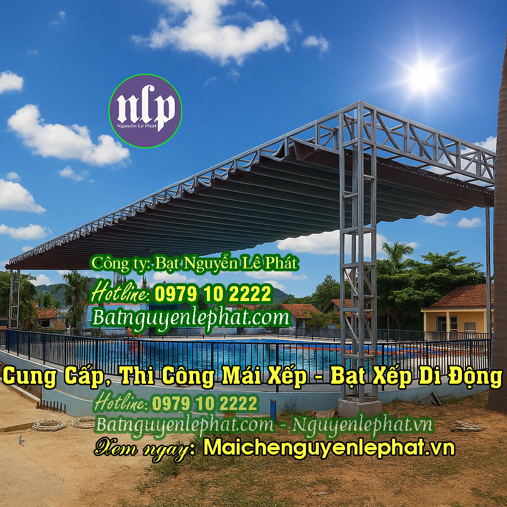Lắp Đặt Mái Xếp Di Động TPHCM Lắp Đặt Mái Xếp Di Động TPHCM