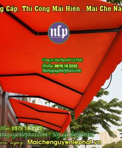 Lắp Bạt Mái Hiên Che Nắng Mưa Quay Tay Chợ Việt Lập Thủ Đức