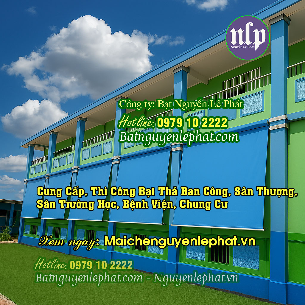 Bạt mái thả tự cuốn Dầu Tiếng Bạt mái thả tự cuốn Dầu Tiếng