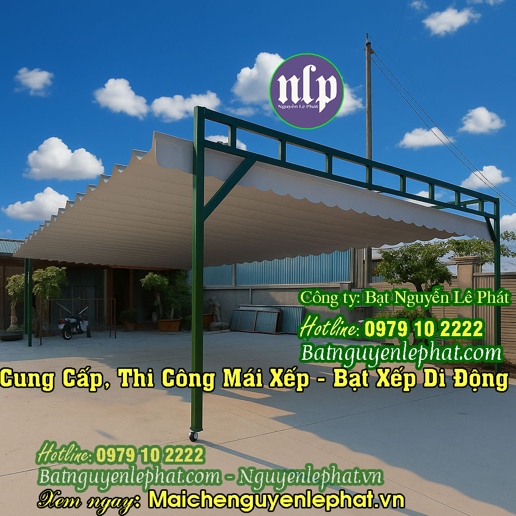 Mái Hiên Che, Mái Xếp Di Động Giá Rẻ tại Bình Dương