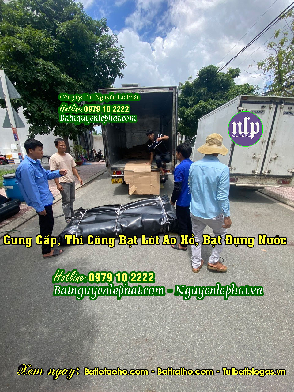 Bạt Lót Hồ Chứa Nước Tưới Tại Trảng Bom