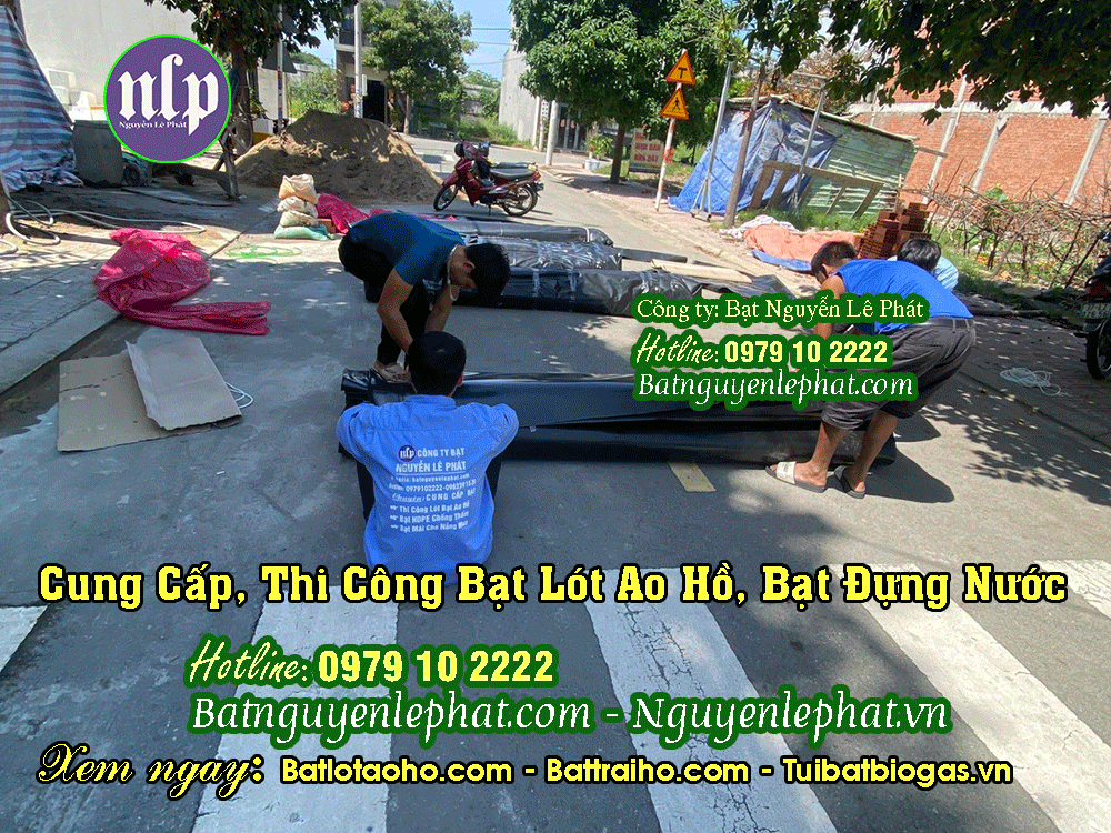 Bạt lót hồ chứa nước tại Gia Lai Bạt lót hồ chứa nước tại Gia Lai